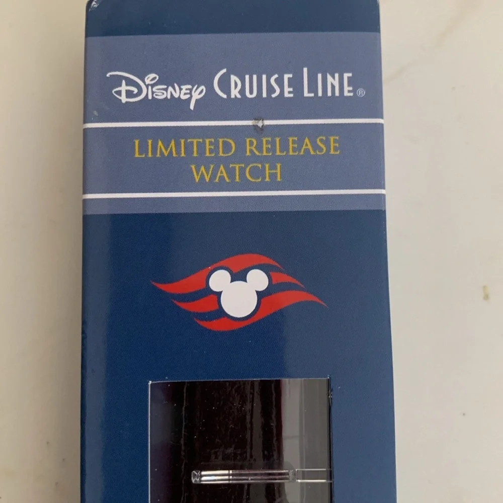 Disney Cruise Line 1998 Limited Release Mickey Mouse Captain Watch NIB Vintage